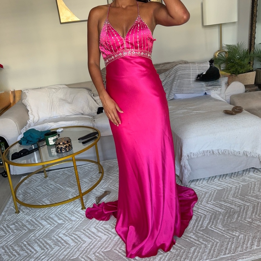 PINK FORMAL DRESS